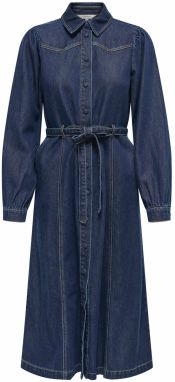 ONLY Košeľové šaty 'ONLJULIE'  modrá denim