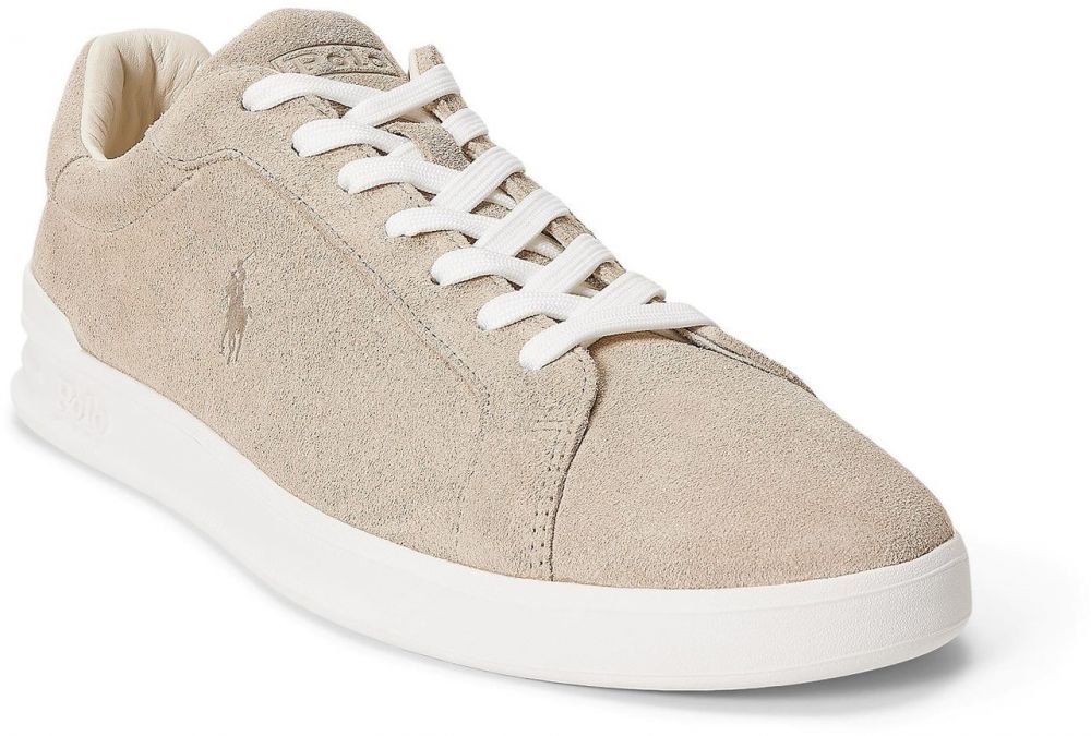 Polo Ralph Lauren Nízke tenisky 'HRT CRT II'  svetlobéžová