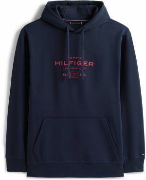 Tommy Hilfiger Big & Tall Mikina  námornícka modrá / melónová