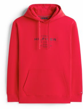 Tommy Hilfiger Big & Tall Mikina  námornícka modrá / krvavo červená