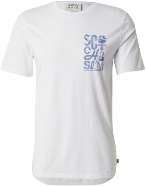 SCOTCH & SODA Tričko  opálová / biela