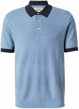 SCOTCH & SODA Sveter  námornícka modrá / modrosivá
