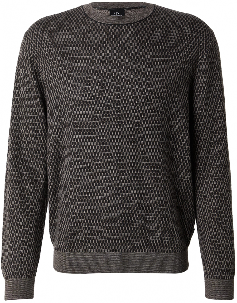 ARMANI EXCHANGE Sveter  sivá / čierna