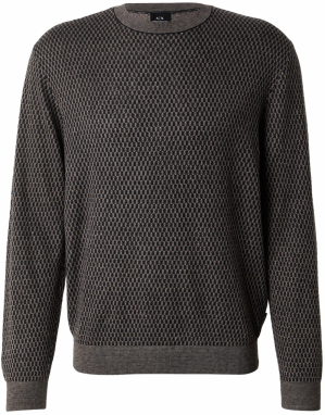 ARMANI EXCHANGE Sveter  sivá / čierna