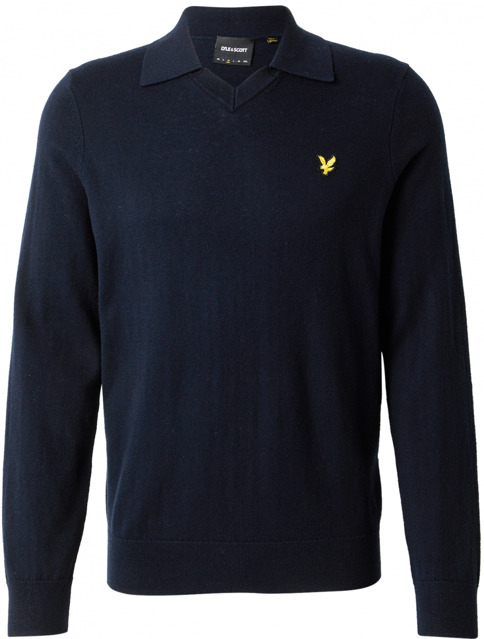Lyle & Scott Sveter  námornícka modrá / žltá