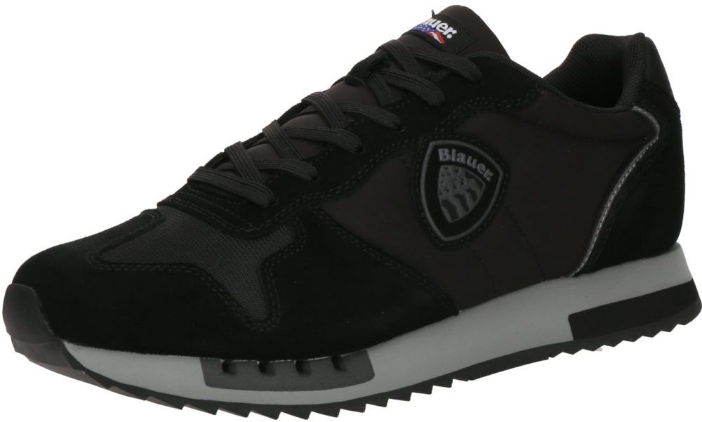 Blauer.USA Nízke tenisky  tmavosivá / čierna
