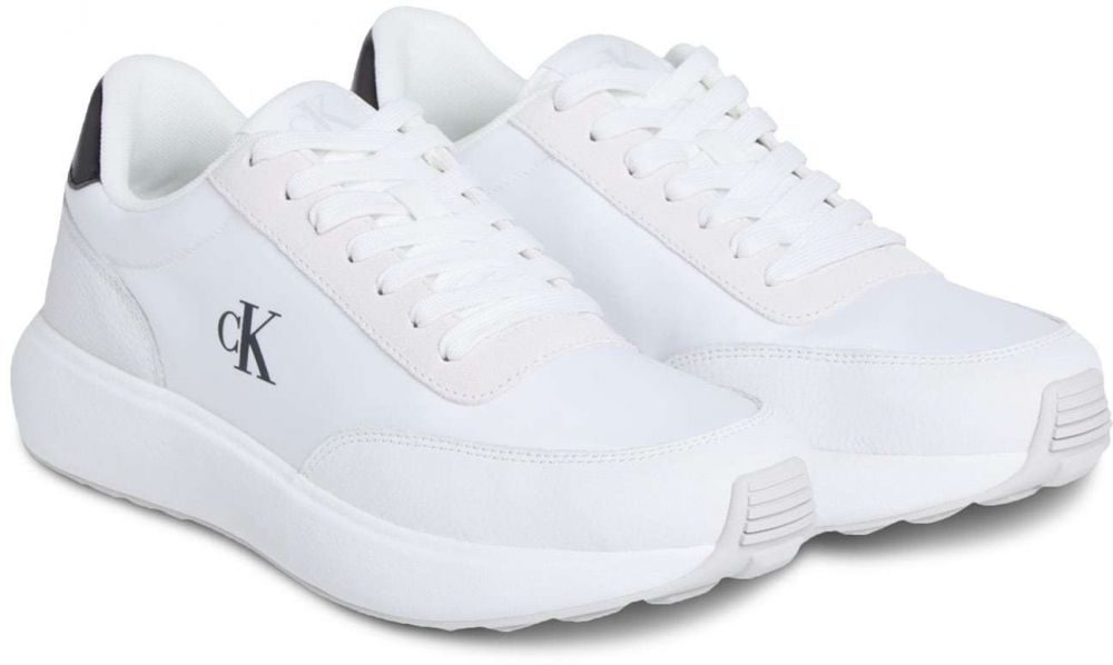 Calvin Klein Jeans Nízke tenisky 'ATHLEISURE'  čierna / biela