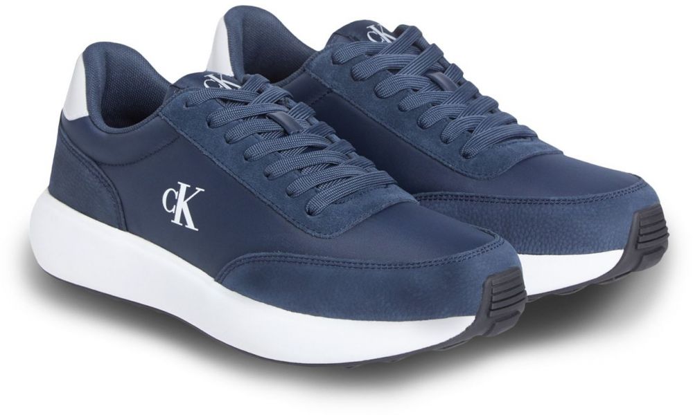 Calvin Klein Jeans Nízke tenisky 'ATHLEISURE'  námornícka modrá / biela