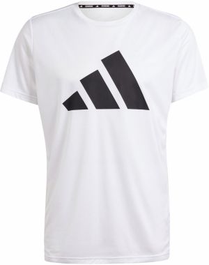 ADIDAS PERFORMANCE Funkčné tričko 'Run It'  čierna / biela