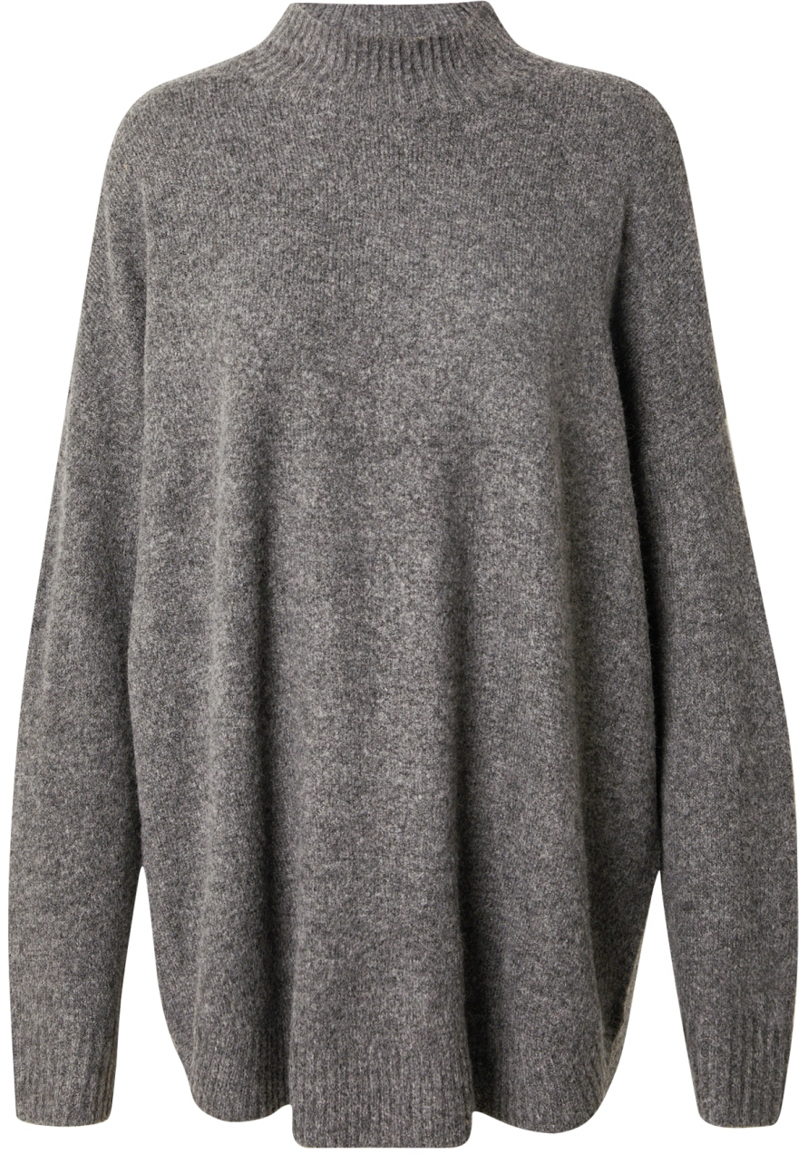 VERO MODA Sveter 'Plaza'  tmavosivá