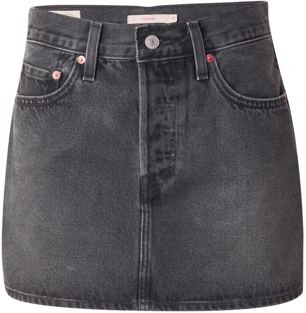 LEVI'S ® Sukňa 'Icon Skirt'  čierny denim