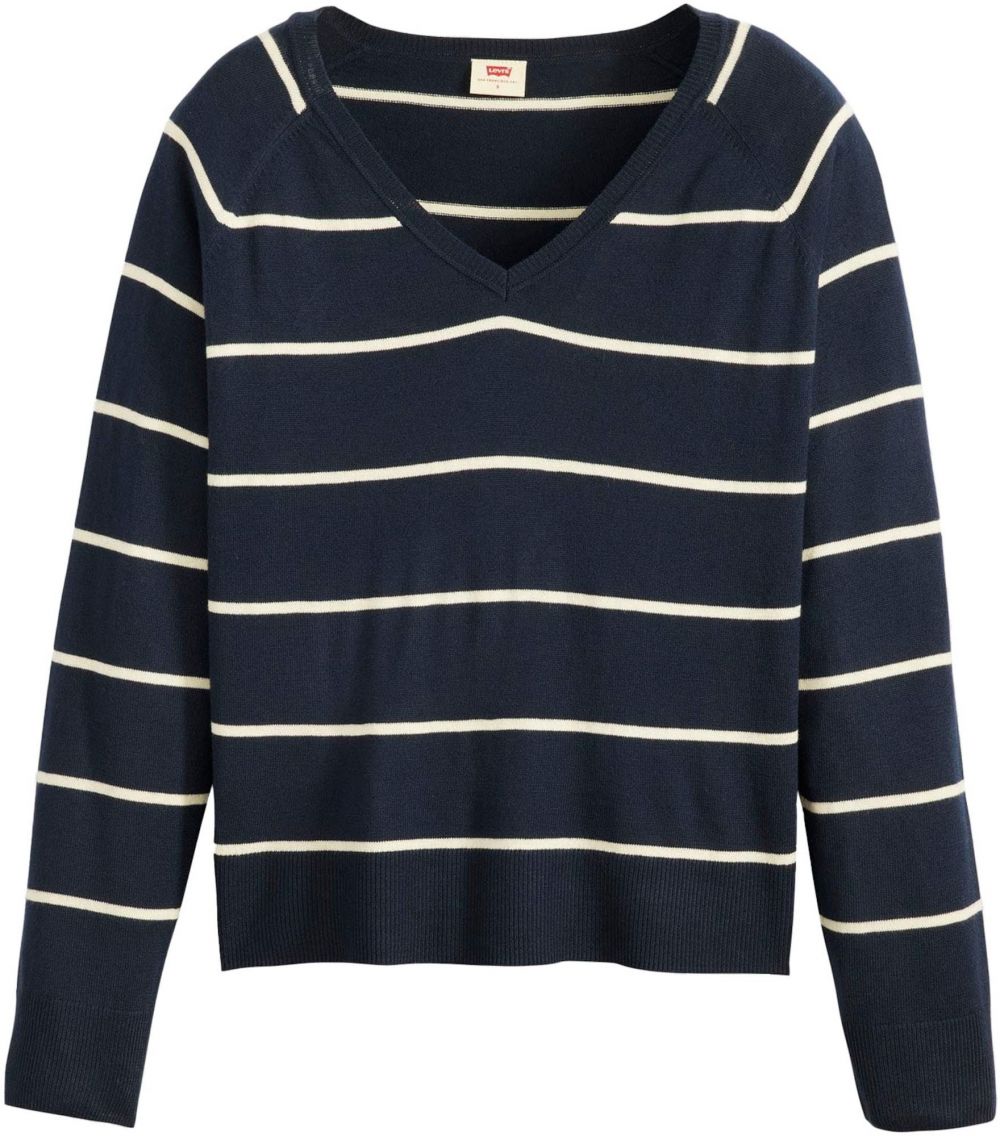 LEVI'S ® Sveter  tmavomodrá / biela ako vlna