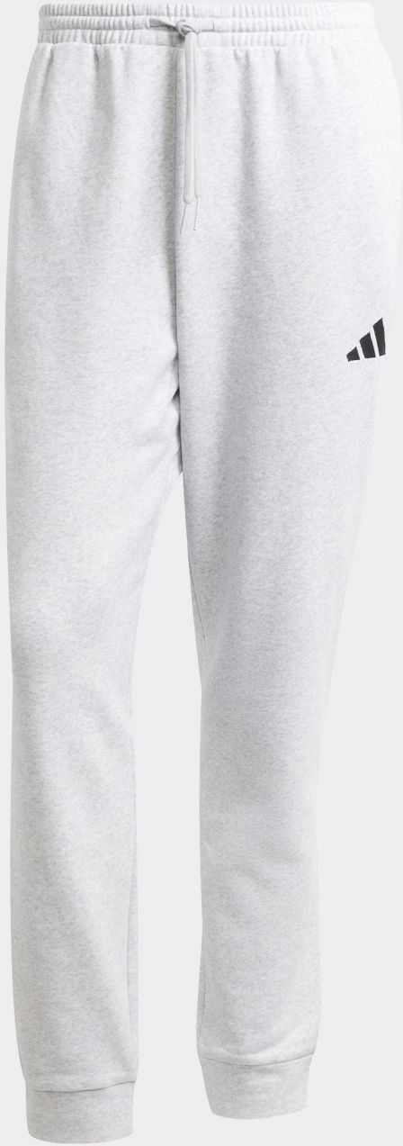 ADIDAS SPORTSWEAR Športové nohavice 'FEELCOZY'  sivá melírovaná / čierna