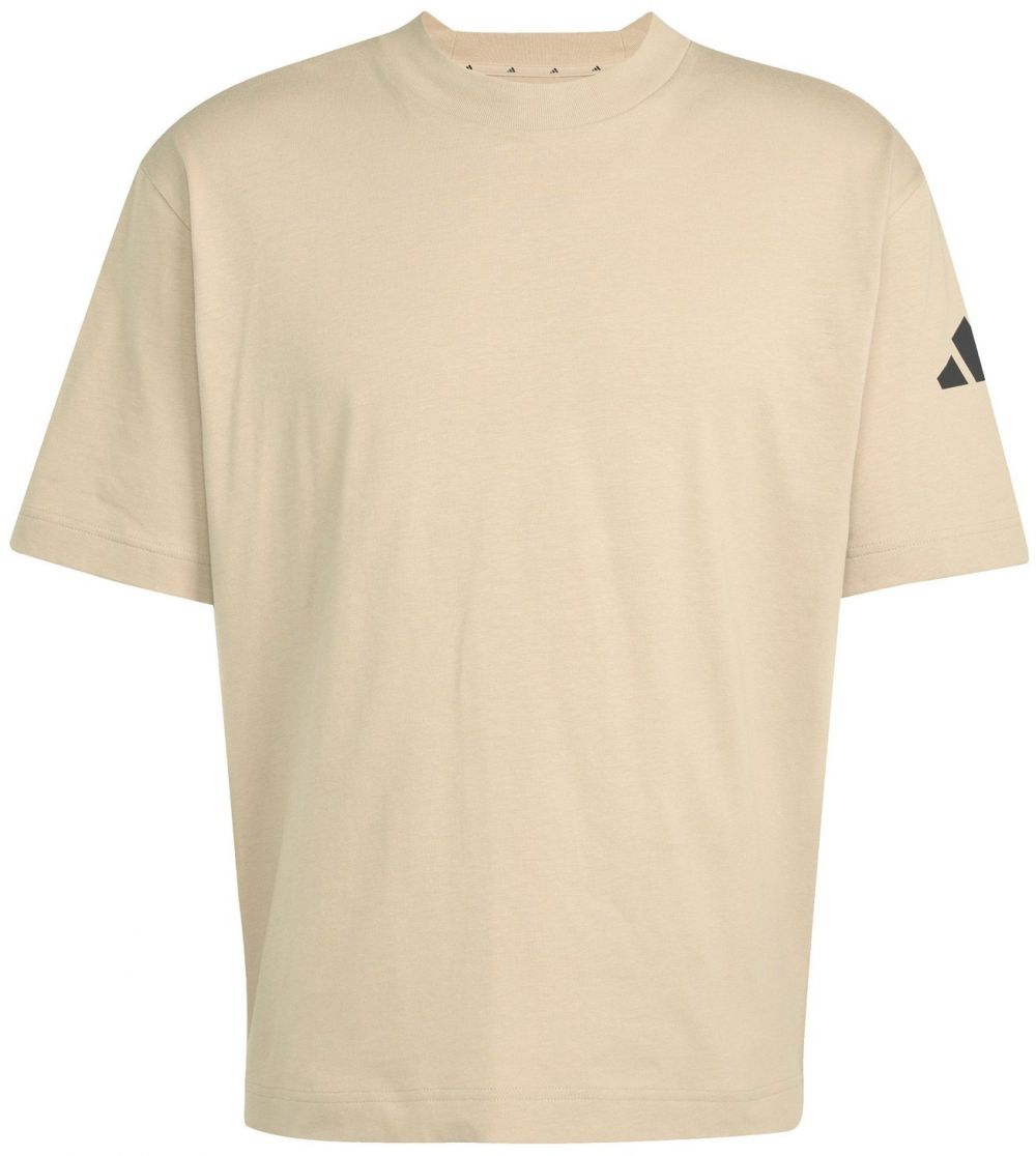 ADIDAS SPORTSWEAR Funkčné tričko 'Essentials'  béžová / čierna