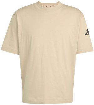ADIDAS SPORTSWEAR Funkčné tričko 'Essentials'  béžová / čierna