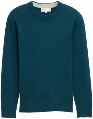 TOM TAILOR DENIM Sveter  petrolejová