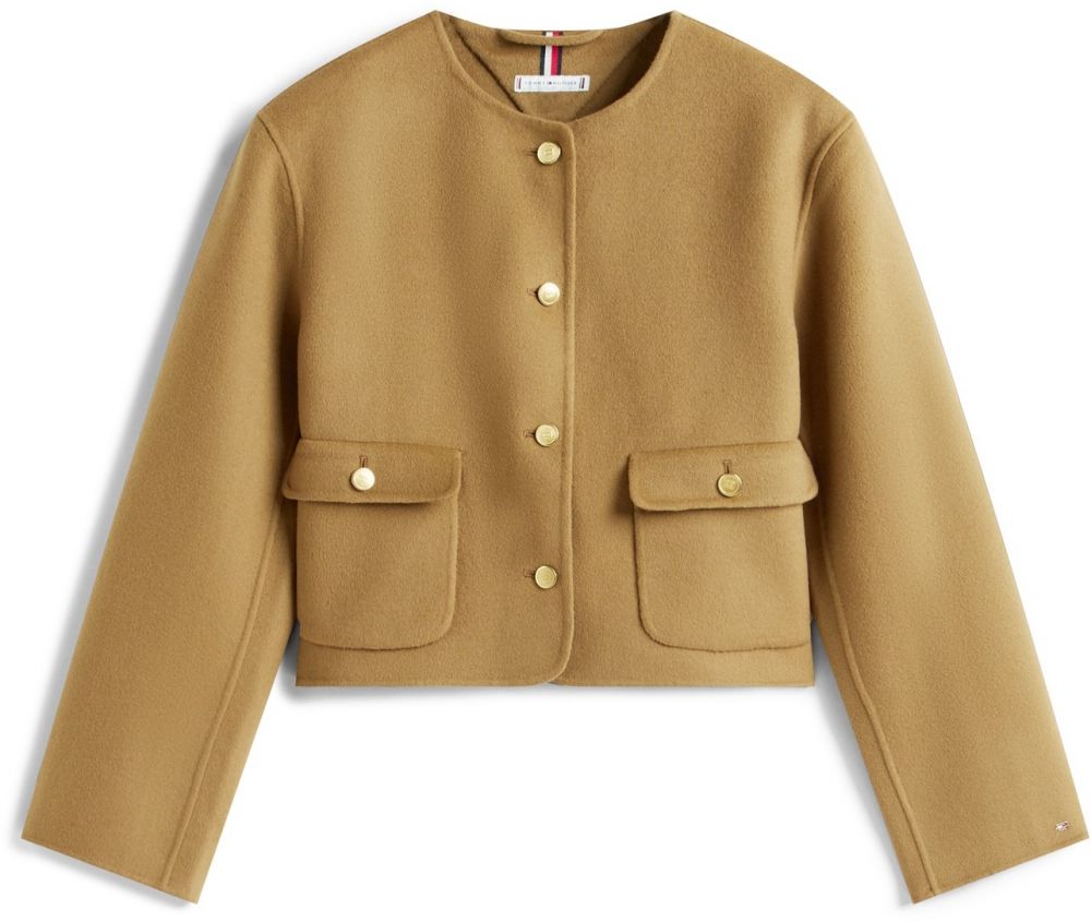 TOMMY HILFIGER Prechodná bunda  koňaková