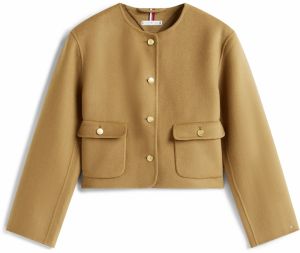 TOMMY HILFIGER Prechodná bunda  koňaková