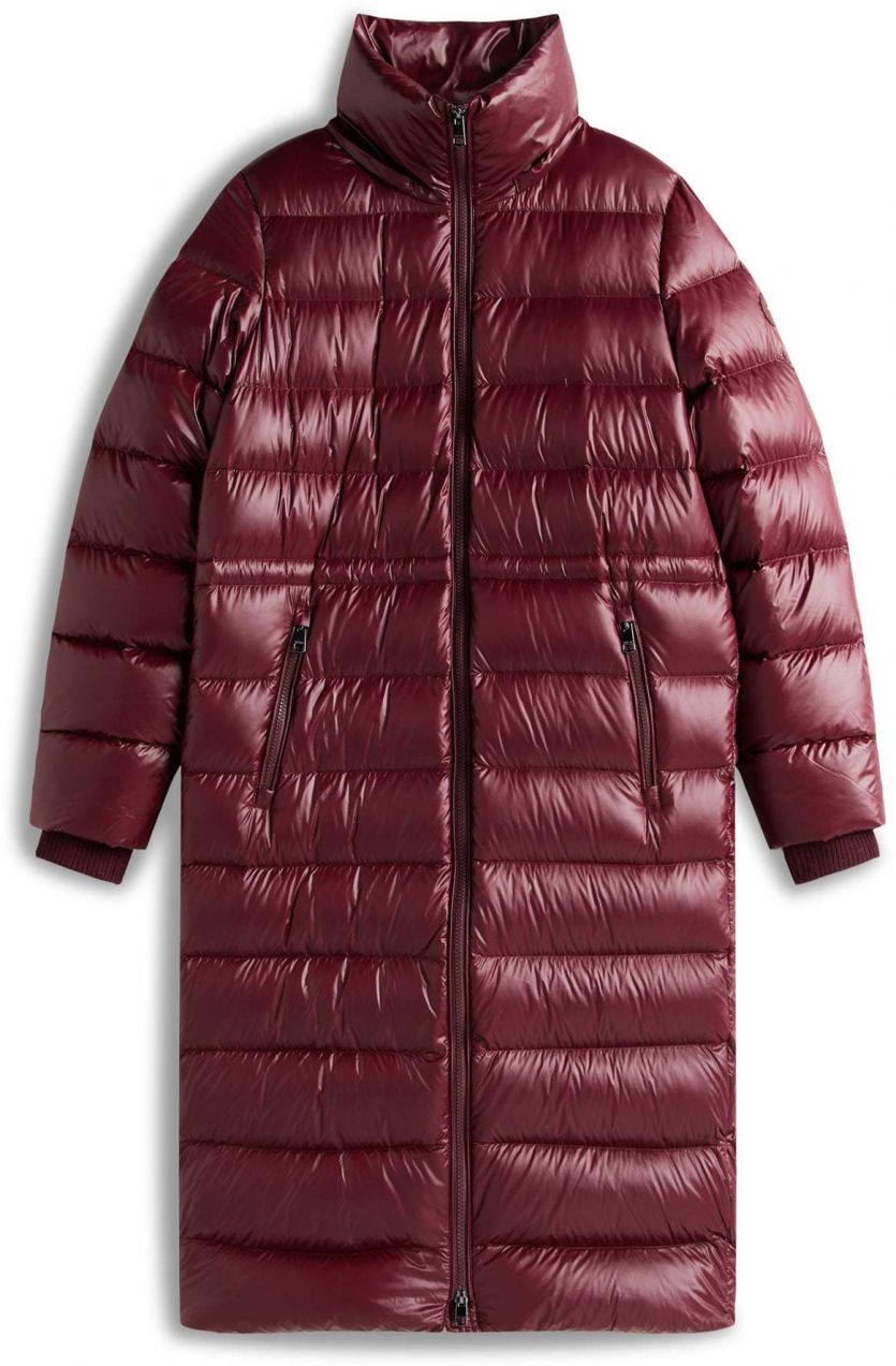 TOMMY HILFIGER Prechodný kabát  tmavočervená