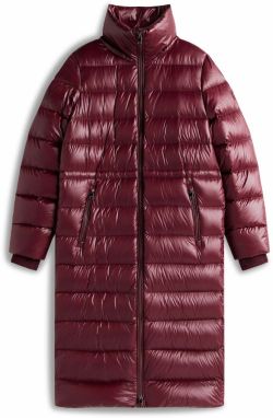 TOMMY HILFIGER Prechodný kabát  tmavočervená