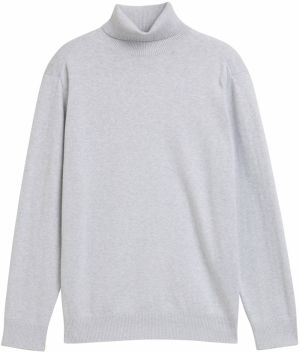 TOM TAILOR DENIM Sveter  sivá melírovaná