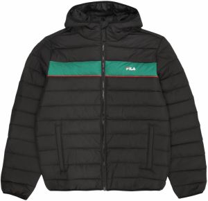 FILA Prechodná bunda 'Alpignano'  tmavozelená / červená / čierna / biela