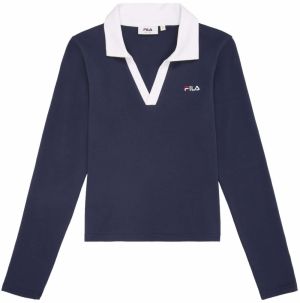 FILA Tričko 'Cerrione'  tmavomodrá / biela
