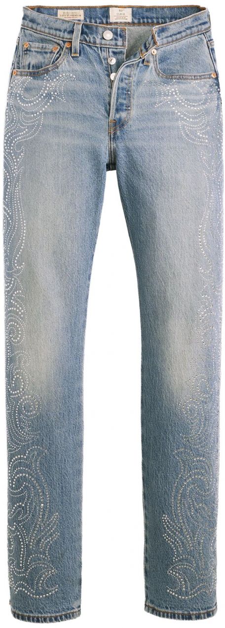 LEVI'S ® Džínsy 'BEYONCÉ x Levi’s 501'  svetlomodrá