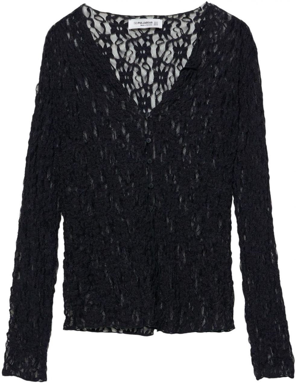 Pull&Bear Blúzka  čierna