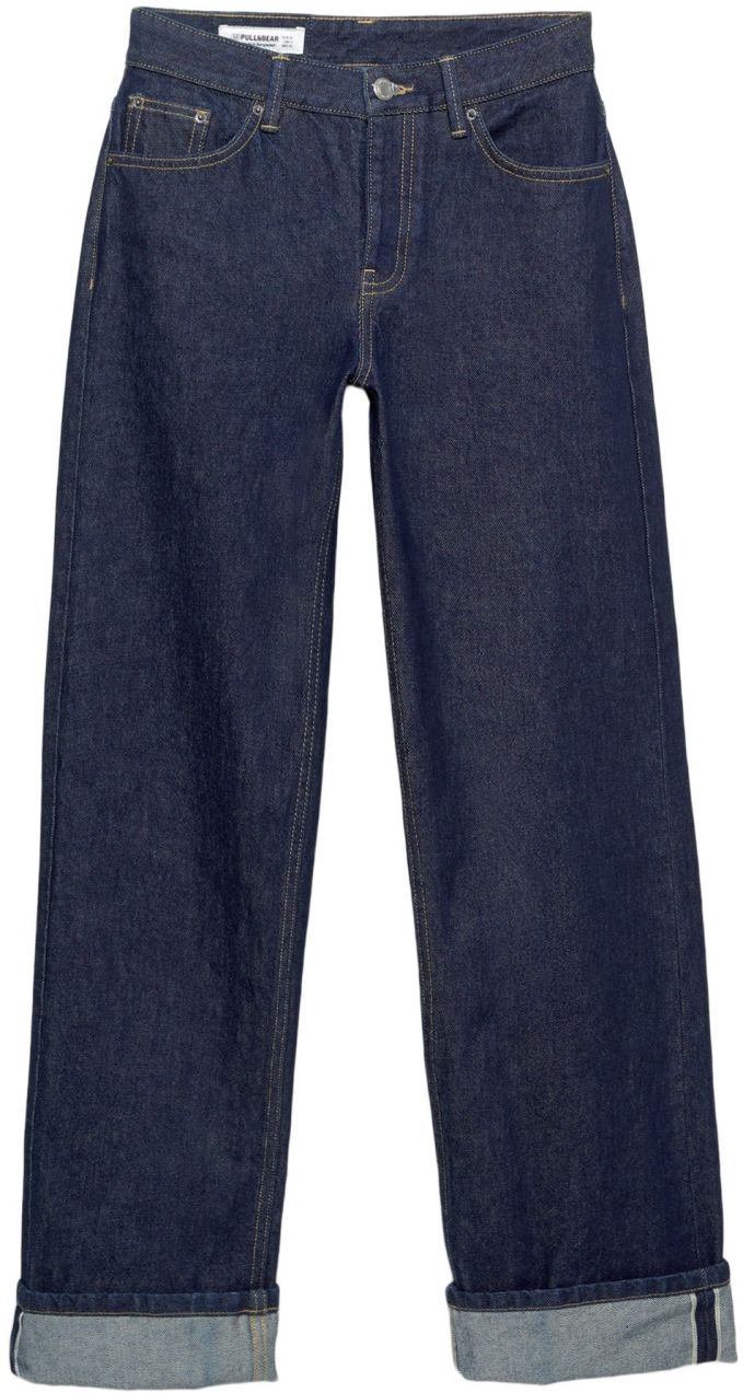 Pull&Bear Džínsy  námornícka modrá