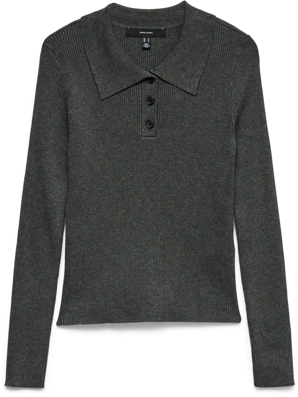 VERO MODA Sveter 'VMSILJERIB'  antracitová