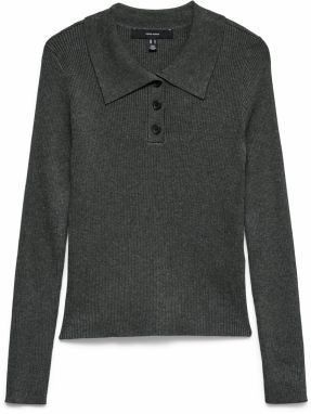 VERO MODA Sveter 'VMSILJERIB'  antracitová
