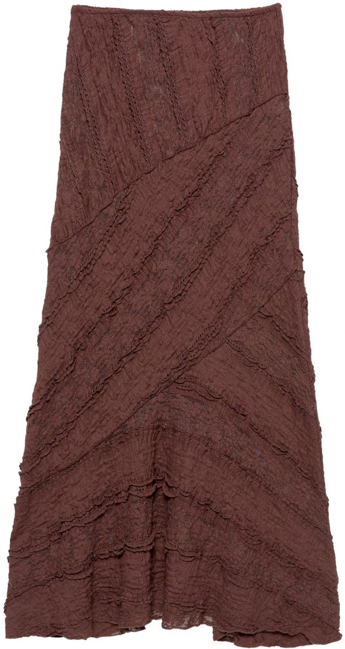 Pull&Bear Sukňa  gaštanová
