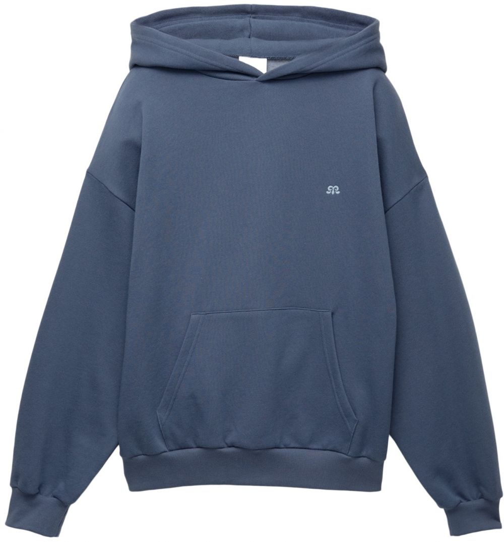 Pull&Bear Mikina  svetlomodrá / tmavomodrá / biela