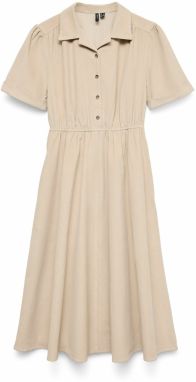 VERO MODA Šaty 'VMRAY'  béžová