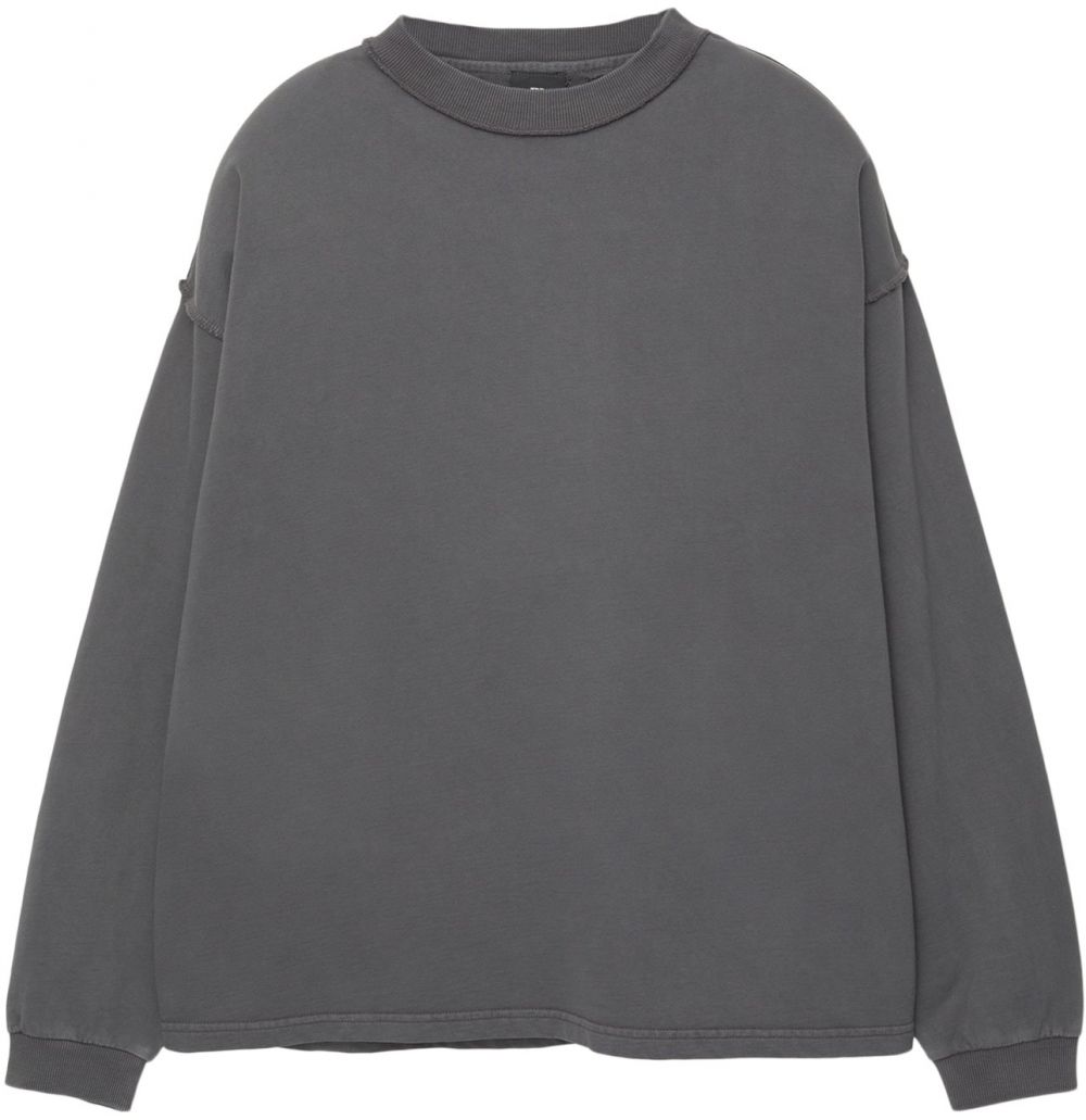 Pull&Bear Tričko  tmavosivá