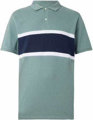 GAP Tričko 'NOVELTY'  tmavomodrá / mätová / biela