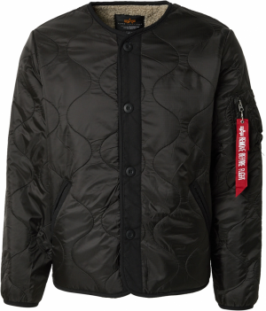 ALPHA INDUSTRIES Prechodná bunda  čierna