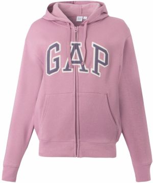 GAP Tepláková bunda 'HERITAGE'  nebielená / slivková / tmavofialová