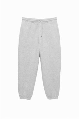 Pull&Bear Nohavice  svetlosivá