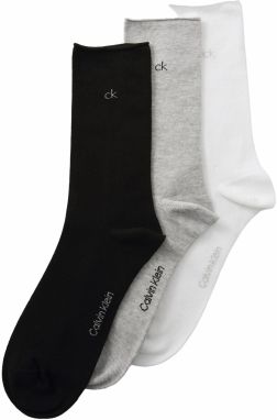 Calvin Klein Underwear Ponožky  sivá / čierna / biela