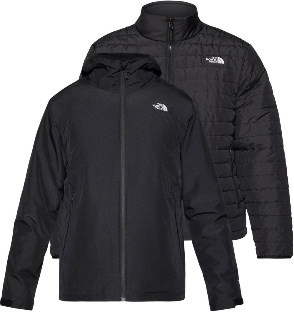 THE NORTH FACE Outdoorová bunda 'CARTO TRICLIMATE'  čierna / biela