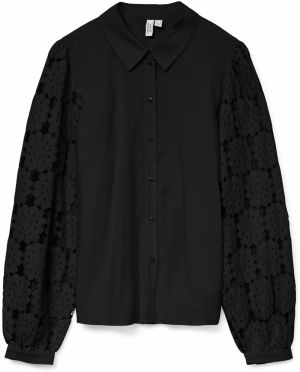 VERO MODA Blúzka 'VMFABENA'  čierna