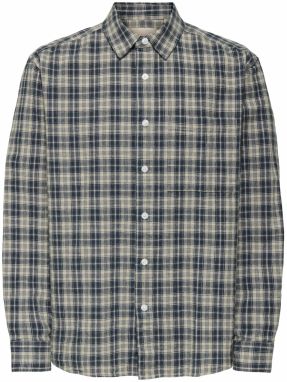 Only & Sons Košeľa 'ONSRAFAEL'  tmavomodrá / antracitová / sivobéžová