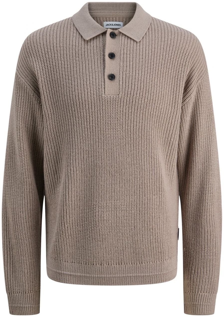 JACK & JONES Sveter 'JJKAITO'  tmavošedá