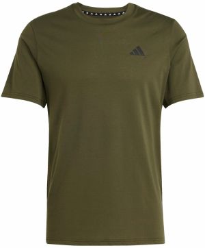 ADIDAS PERFORMANCE Funkčné tričko 'Train Essentials Feelready'  tmavozelená / čierna