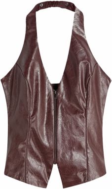 Bershka Blúzka  baklažánová