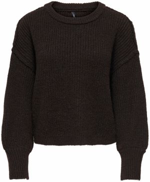 ONLY Sveter 'ONLMALLY'  čokoládová