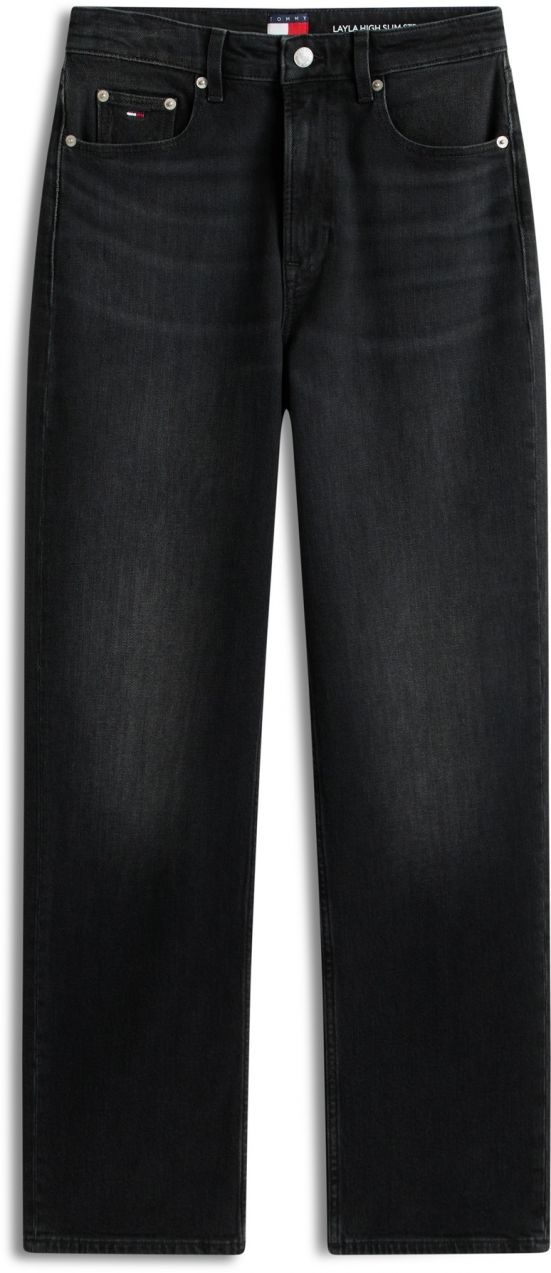 Tommy Jeans Džínsy 'LAYLA'  čierny denim
