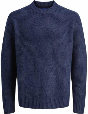 JACK & JONES Sveter 'JORYORK OLLIE'  modrá melírovaná